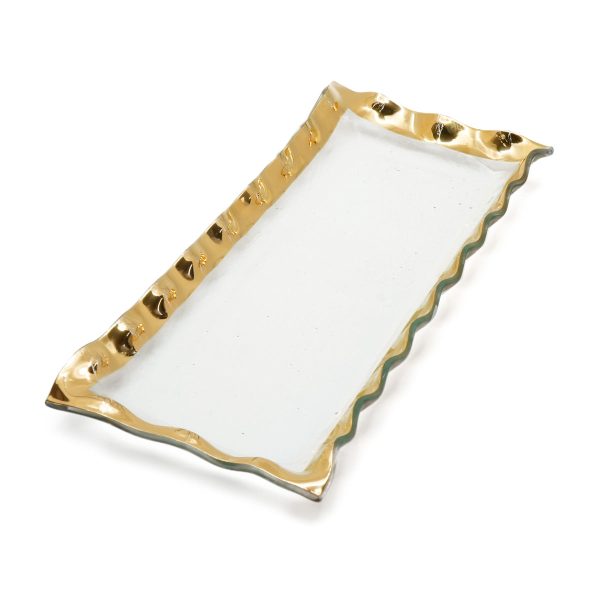 Ruffle Rectangular Tray Online Sale