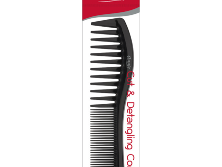 Annie Cut & Detangle Comb Black Online now