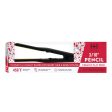 Hot & Hotter Pencil Ceramic Tourmaline Flat Iron 3 10  Black Online