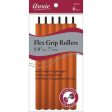 Annie Flex Grip Rollers 5 8 Inch Orange For Discount