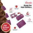 Annie Snap-On Magnetic Rollers Size X-Jumbo 6Ct Purple Sale