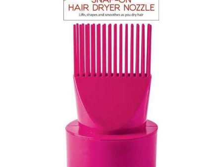 Annie Snap On Hair Dryer Pik Pink on Sale