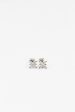 Starburst Clear Crystal Sterling Silver Stud Earrings Cheap