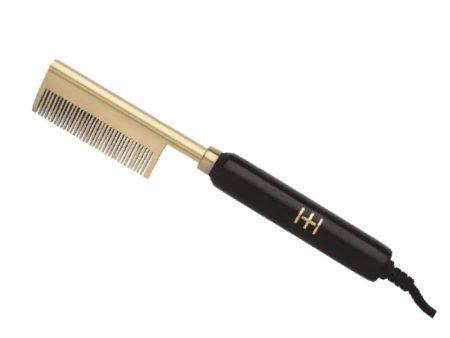 Hot & Hotter Electric Straightening Hot Comb Medium Wide Teeth Online now