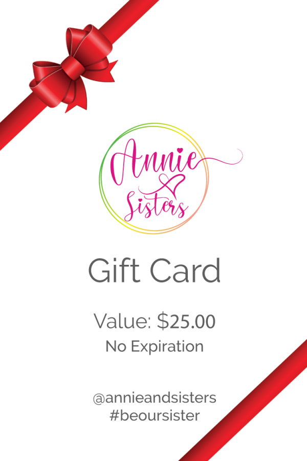 Annie and Sisters Gift Card Fashion