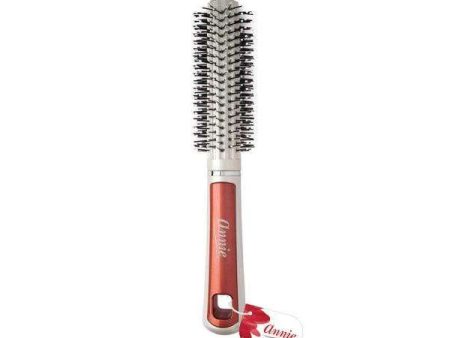 Annie Pearly Round Curling Brush Red Discount