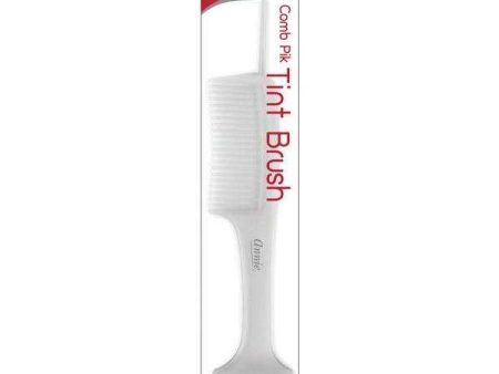 Annie Tint Brush With Comb And Pik - Clear Fashion