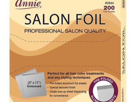 Annie Aluminum Salon Foil with 200 Pop-Up Sheet For Sale