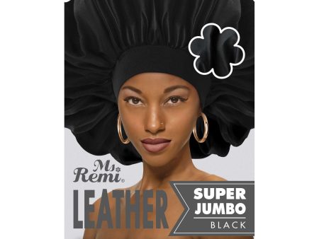 Ms. Remi Leather Silky Bonnet X-Jumbo, Black Online