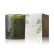 Thymes Frasier Fir Molded Green Glass Candle Online Sale