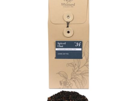 Spiced Chai Loose Black Tea Pouch 100g Whittard - Best By: 2 2020 Sale