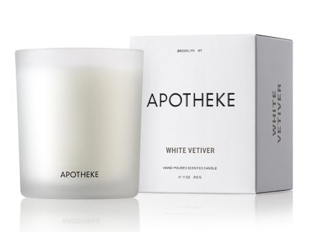 APOTHEKE White Vetiver Scented Classic Candle Online Hot Sale