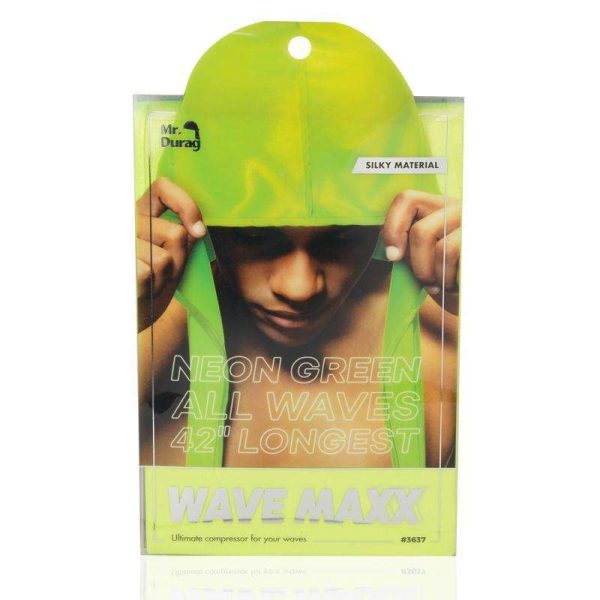 Mr. Durag NuWave-X Neon Green Durag Fashion