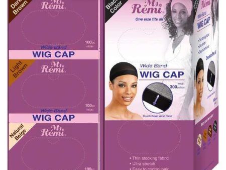 Ms. Remi Wig Caps Salon Display (600Pc) Asst Color Cheap