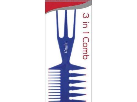 Annie 3 In 1 Comb Large Asst Color Online