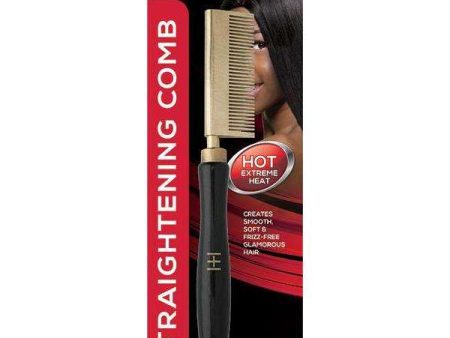 Hot & Hotter Thermal Straightening Comb Medium Teeth Straight For Discount