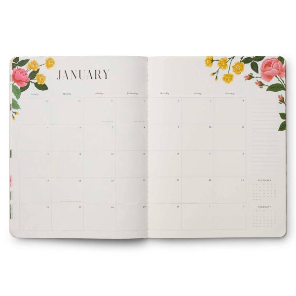 Rifle Paper Co. 2025 Roses 12-Month Appointment Notebook Online now