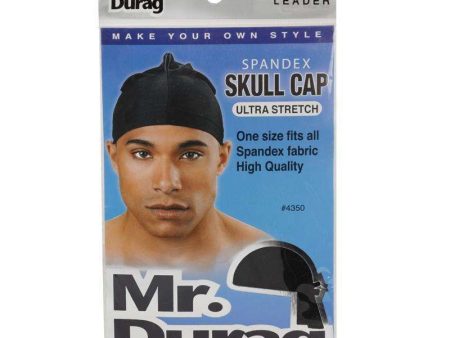 Mr. Durag Spandex Skull Cap Black Sale