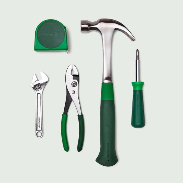 The Go Set in Green (Tool Tote + 5 Tools) Online Hot Sale