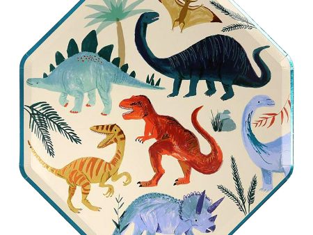 Meri Meri Dinosaur Kingdom Dinner Plates (Set of 8) Online Hot Sale