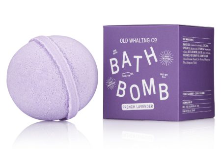 Old Whaling Company French Lavender Scented Bath Bomb Online Hot Sale