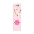 Mini Gold Heart Sparkler Online Sale