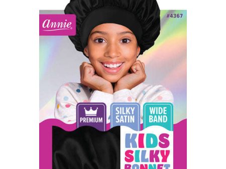 Annie Premium Kids Silky Wide Edge Dual Layer Bonnet Asst Colors Fashion