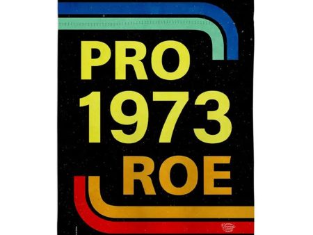 Pro Roe 1973 Double-Sided Flag For Discount