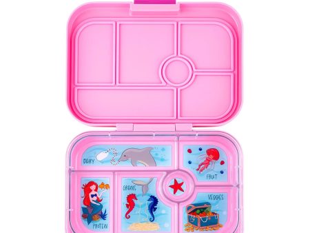 Yumbox 6 Compartment Lunchbox in Power Pink Mermaid Sale