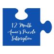 12 Month Annie s Puzzle Subscription For Discount