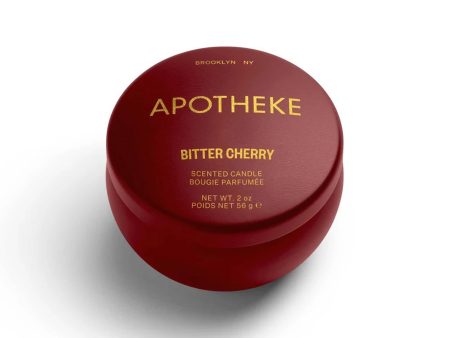 APOTHEKE Bitter Cherry Scented Candle in Mini Tin on Sale