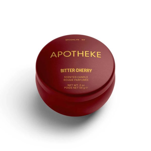 APOTHEKE Bitter Cherry Scented Candle in Mini Tin on Sale