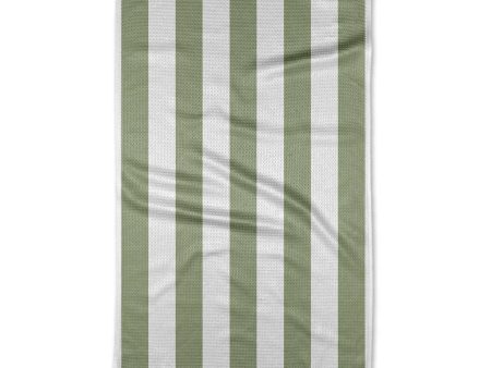 Geometry Candy Mint Tea Towel Discount