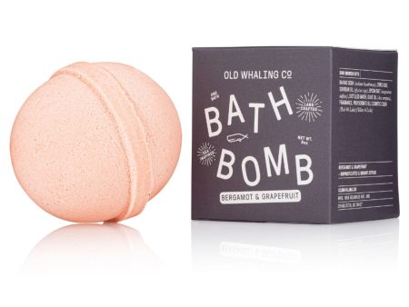 Old Whaling Company Bergamot & Grapefruit Scented Bath Bomb For Cheap