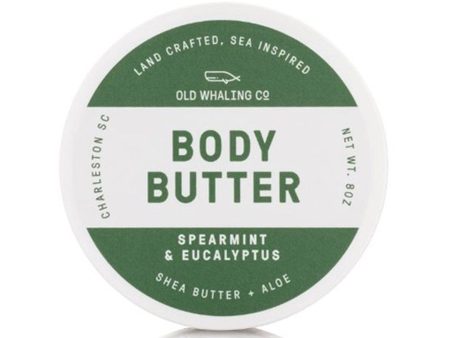 Old Whaling Company Spearmint & Eucalyptus Body Butter For Discount