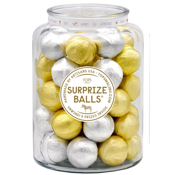 Mini Surprise Ball in Silver or Gold Sale