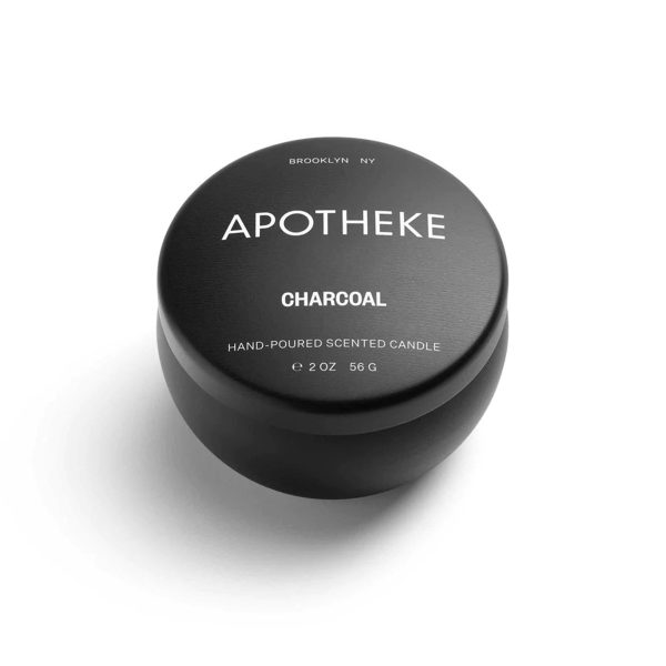 APOTHEKE Charcoal Scented Candle in Mini Tin Hot on Sale