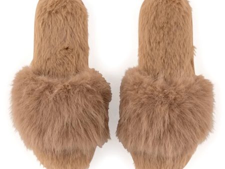 Maude Slipper in Camel on Sale