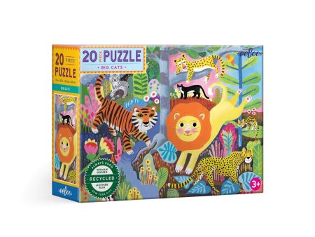 20 Piece Big Cats Jigsaw Puzzle Discount