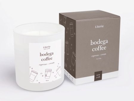 Literie Bodega Coffee Scented Candle Hot on Sale