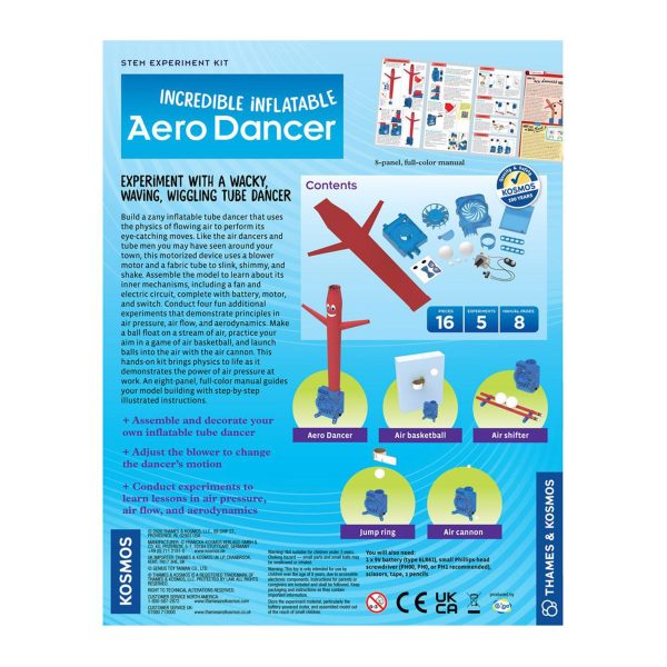 Incredible Inflatable Aero Dancer | STEM Experiment Kit Online now