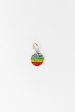 Round Disk Rainbow Pop-It Toy Crystal Sterling Silver Charm For Cheap