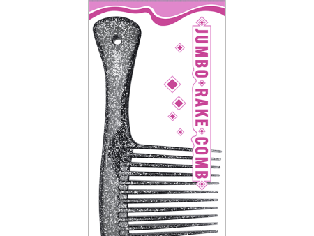 Annie Luminous Jumbo Rake Comb Asst Color on Sale