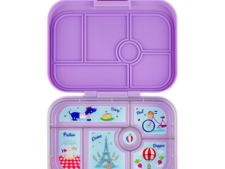 Yumbox 6 Compartment Lunchbox in Lulu Purple Paris Cheap