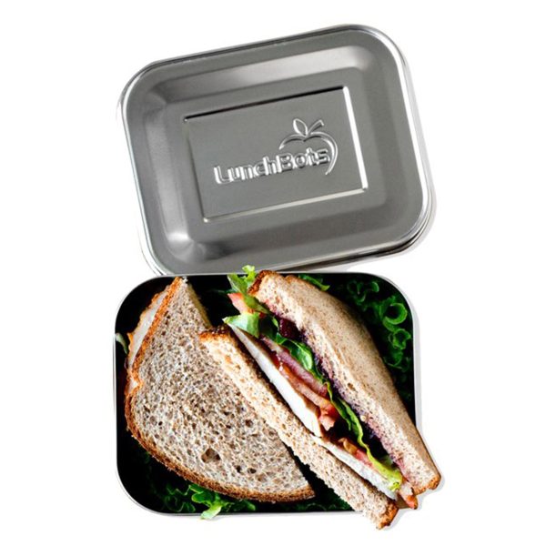 Lunchbots Medium Uno Stainless Bento Box For Sale