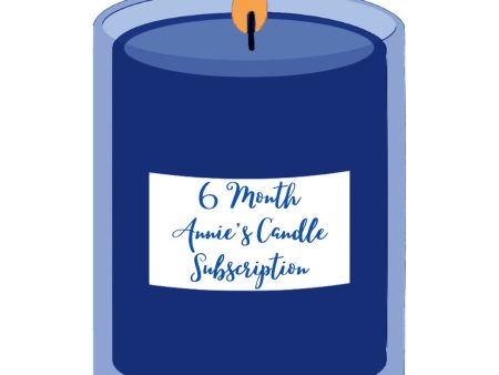 6 Month Annie s Candle Subscription Online Hot Sale