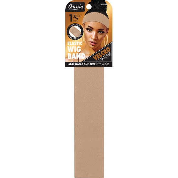 Annie Velcro Wig Band 4.5cm Light Brown For Sale