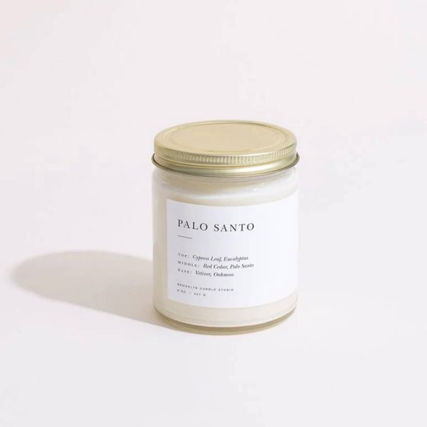 Brooklyn Candle Studio Palo Santo Minimalist Scented Candle For Cheap