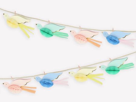 Meri Meri Honeycomb Bird Garland on Sale