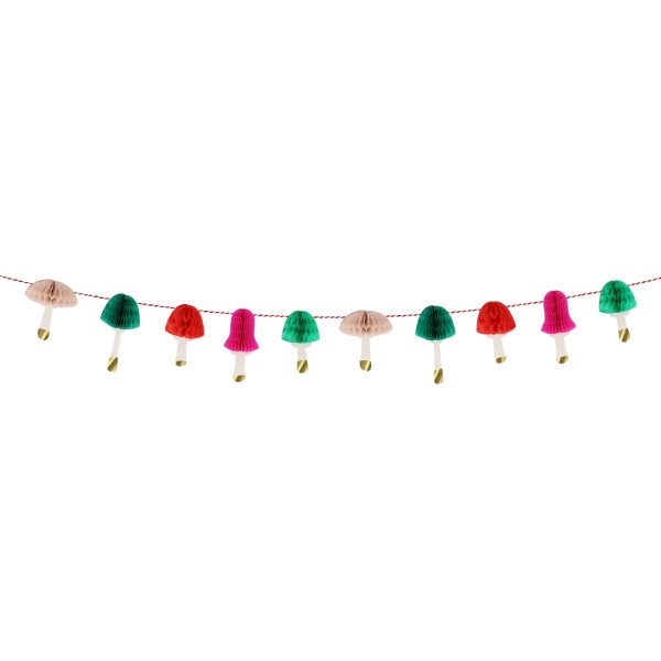 Meri Meri Honeycomb Mushrooms Mini Garland Online